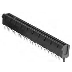 PCI Express Card Edge Connector, 164 Position, Thru Hole, Vertical