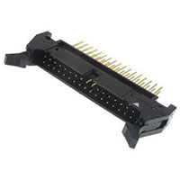 Shrouded Header / Box Header, 2.54mm Pitch, Straight, w/ Ejector Latch
