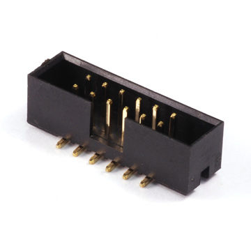 Shrouded Header / Box Header, 2.54mm Pitch, Surface Mount / Reflow Compatible