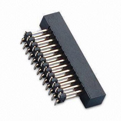 Shrouded Header / Box Header w/ Ejectors, 2.00mm Pitch, Straight, Thru Hole