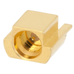 SMP (Sub-Miniature Push On) Surface Mount ; End Launch Plug, Limited Detent