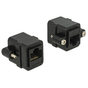 Dual Rj45 Female to Rj45 Female Adapter
