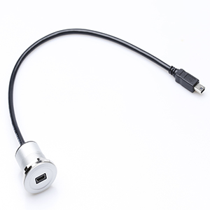 Mini USB Female to Male Cable