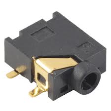Stereo Earphone, Audio Jack, 2.5mm, 7.4mm Width, 3.0mm Height, Surface Mount