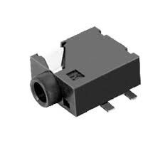 Stereo Earphone, Audio Jack, 2.5mm, Surface Mount, Right Angle, 9.00mm Width,  12.00mm Length, 4.00mm Height