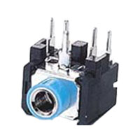 Stereo Jack 3.5 mm; All Plastic Pantone PC99 Color Insulator Cover On Bushing; Non Threaded Bushing w/ Inner Metal Ring; High Profile