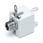 Stereo, Earphone, Audio Jack 3.5mm Panel Mount, W/Metal Bushing