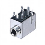 Stereo, Earphone, Audio Jack, 9.6mm, 12.75mm Height, Fully Shielded