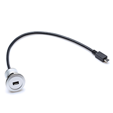 Micro USB Female to Male Cable